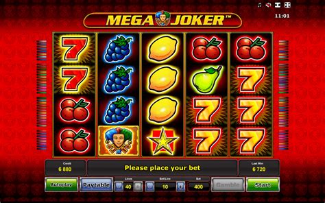 mega joker slot machine how to play